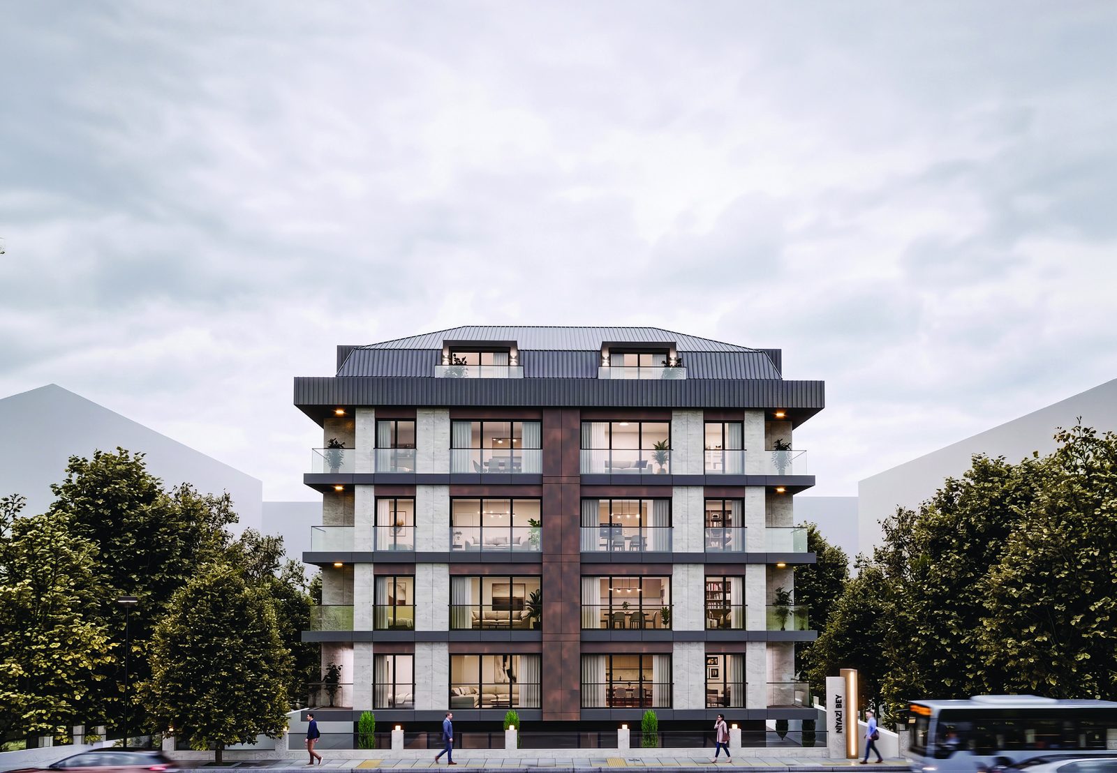 Niyazibey Apartmanı cephe görseli